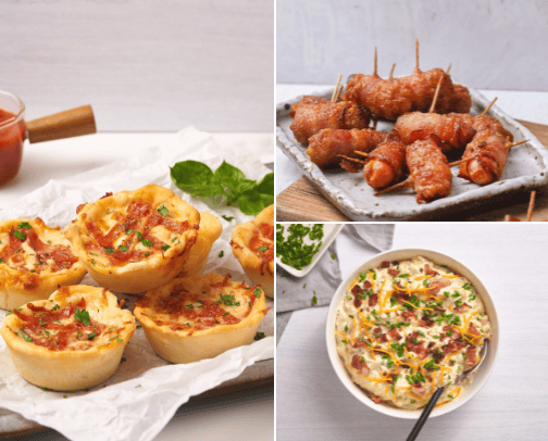 Food recipes for breakfast cover photo collage