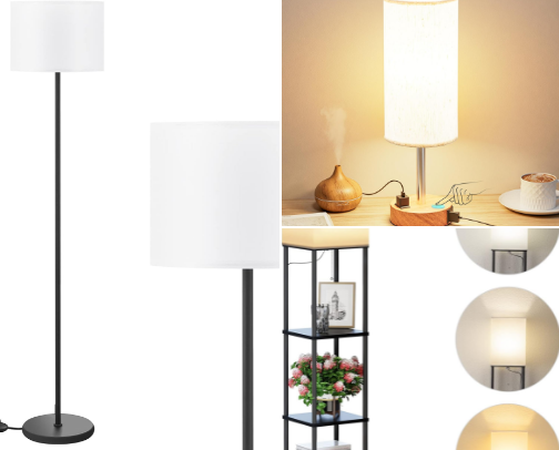 Lamps for living room cover photo collage