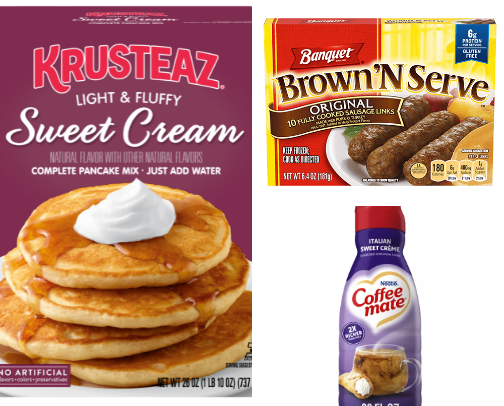 Breakfast Faves cover photo collage