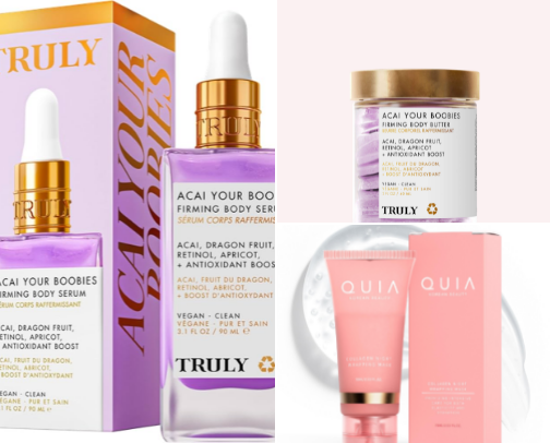 Youthful skin cover photo collage