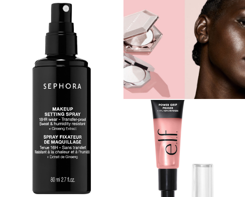 Sensitive skin girl❤️ products cover photo collage