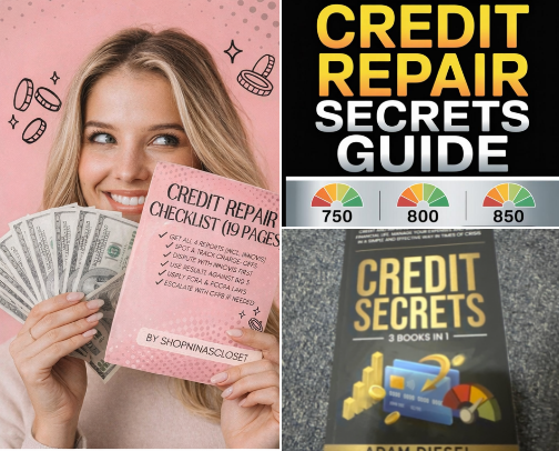 HER CREDIT Comeback Era 💳✨ cover photo collage