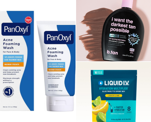 My Fav Skin, Hair, and Health Products cover photo collage