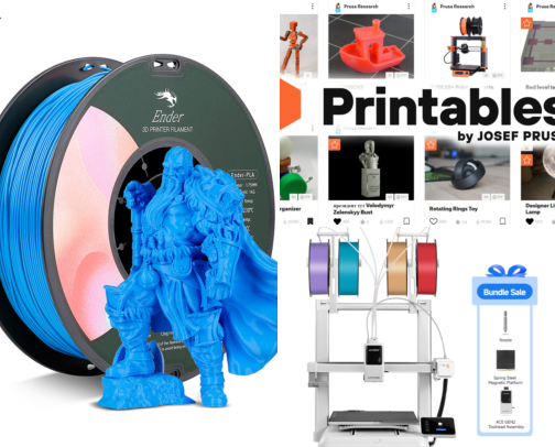 3d Printing - websites, filament, and 3d printer I use currently cover photo collage