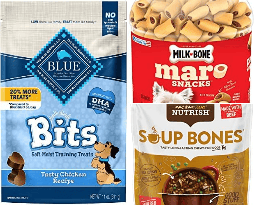 dog treats cover photo collage