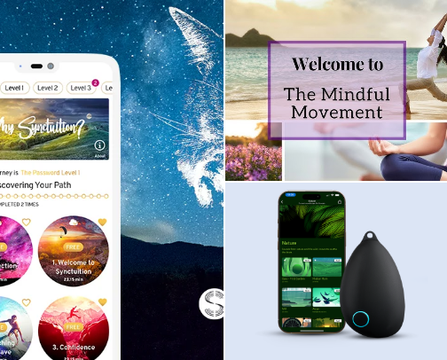Meditate away! cover photo collage
