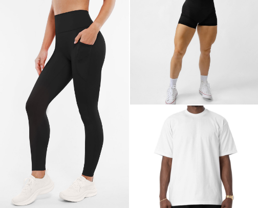 Hot girl walk fits cover photo collage