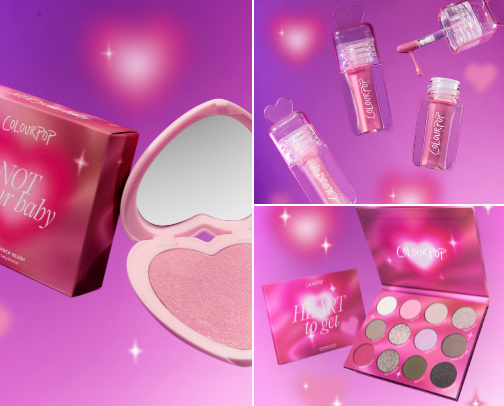 ColourPop's latest collection for Valentine's Day! cover photo collage