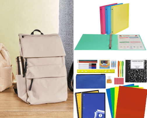 Back to School Savings! cover photo collage