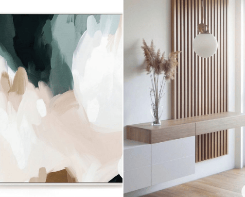 Home decoration cover photo collage