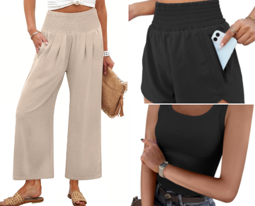 amazon clothing basics every woman actually needs in 2026 (all best sellers) cover photo collage