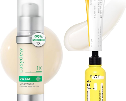 Dark spots Treatments cover photo collage