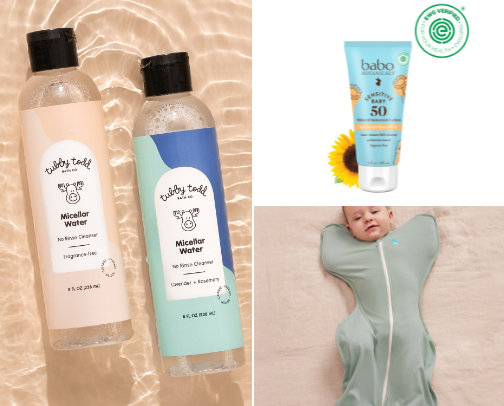 Baby must haves 🍼 cover photo collage