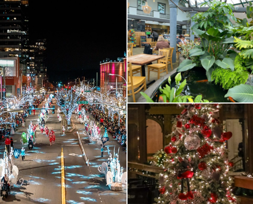 Free Christmas Events/Outings for Seattle Families cover photo collage