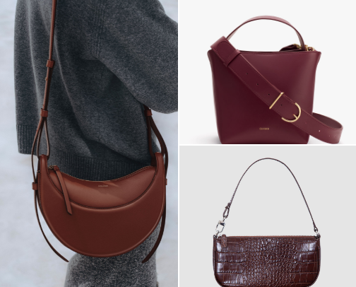 Bags for a girl with a classic kibbe body type cover photo collage