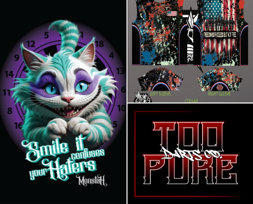 Dart and Pool Jerseys cover photo collage