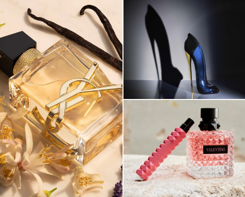 Scents that speak to my heart cover photo collage