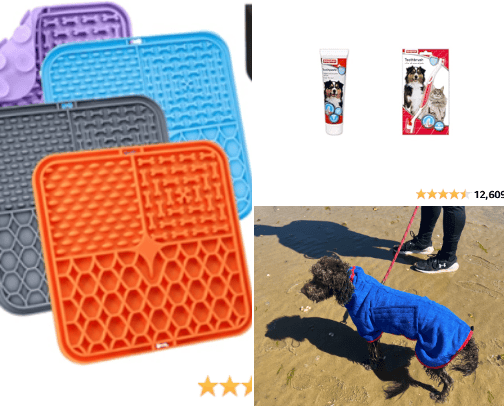 Doggy essentials cover photo collage