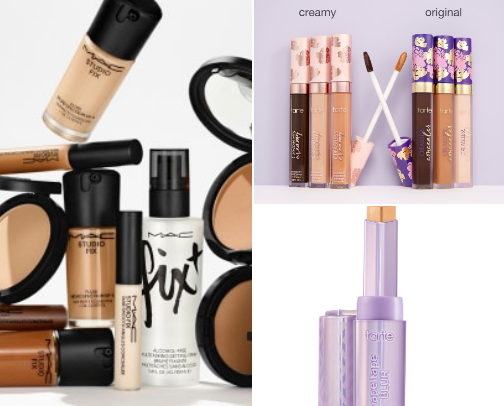 My Favorite Everyday Makeup For Oily and Mature Skin cover photo collage