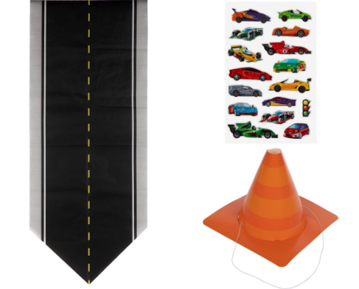 Cars Birthday Party Favorites cover photo collage