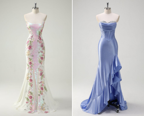 IT girl 2026 prom dresses under $200 cover photo collage