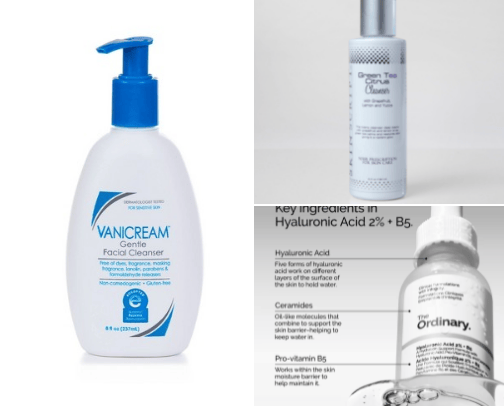 Microneedling + Chemical Peel cover photo collage