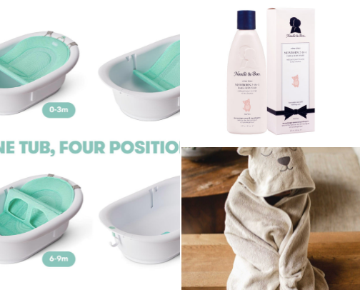 Bath and Hygiene for the littles cover photo collage