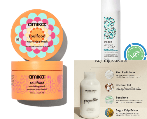 Hair product💇🏼‍♀️ cover photo collage