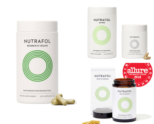 Nutrafol: The Hair Revival I Didn't know I needed (#1 dermatologist-recommended hair growth supplement) cover photo collage
