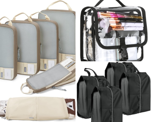 Carry-On Travel Essentials: Pack Light & Travel Smart cover photo collage