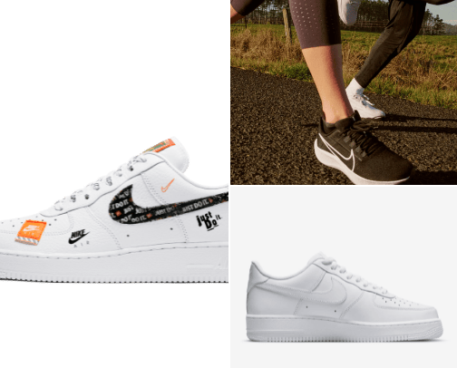 Nike cover photo collage