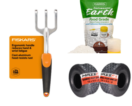 Tools, Gardening Goods & Cleaning Supplies cover photo collage