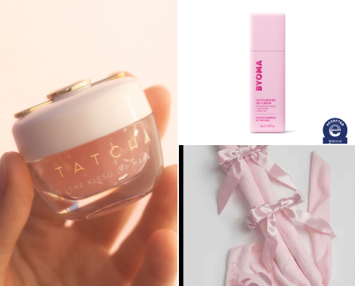 my everyday beauty essentials🎀 cover photo collage