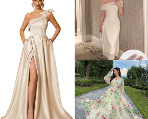 Gowns, Dresses & Heels I’m Obsessed With ❤️ cover photo collage