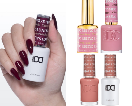 Fav gel nail colors cover photo collage