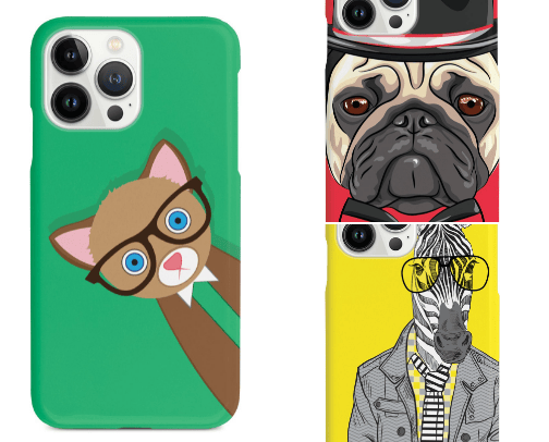 ANIMAL PHONE CASES cover photo collage