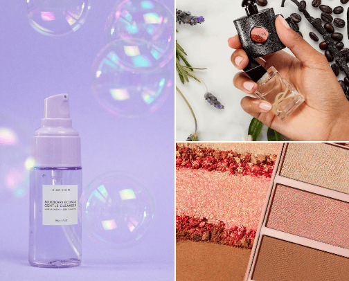 Mini sized products cover photo collage