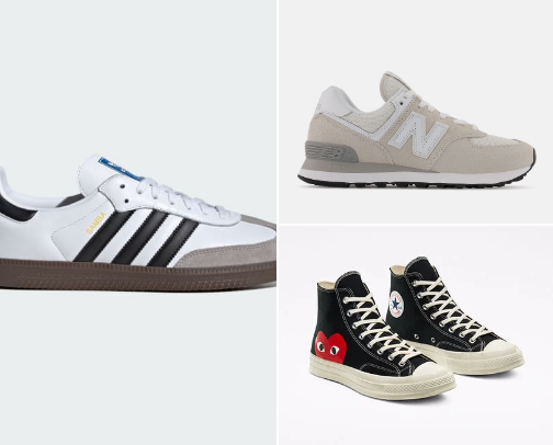 Shoes cover photo collage