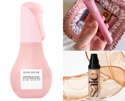 Clean Girl Aesthetic: Morning Routine & Vanity Essentials ☁️✨ cover photo collage