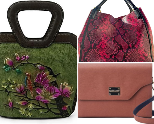 Purses, Hand bags, and tote bags cover photo collage