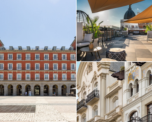 hotels to stay in madrid cover photo collage