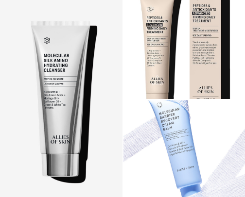 Joy’s Current Skincare Routine cover photo collage