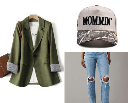 Mom style from someone who likes simplicity cover photo collage