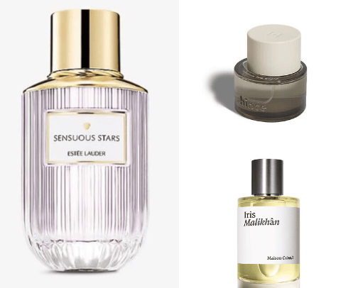 " Iris " Perfume cover photo collage