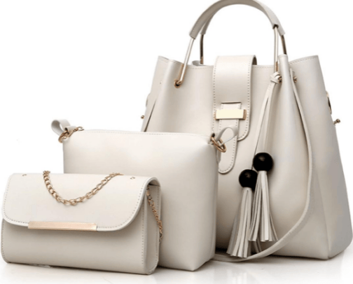"Luxurious Handbags" cover photo collage