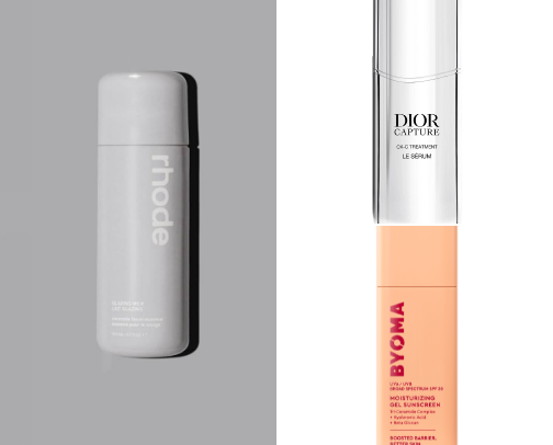 Skin care cover photo collage