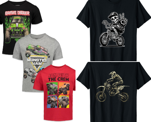 Fun Graphic Tees for Boys cover photo collage