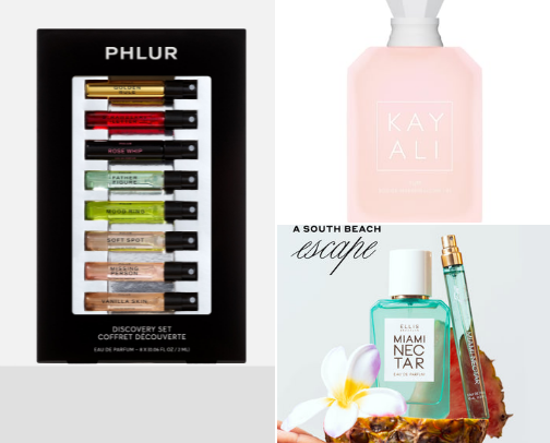 My gourmand fragrance recs cover photo collage