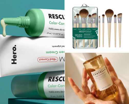 Essential skincare/makeup for your 30s and beyond cover photo collage