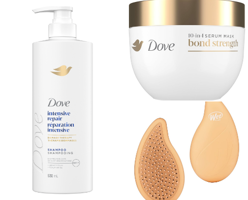 My Favorite Haircare Products cover photo collage